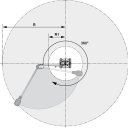 Składane ramię reakcyjne D53